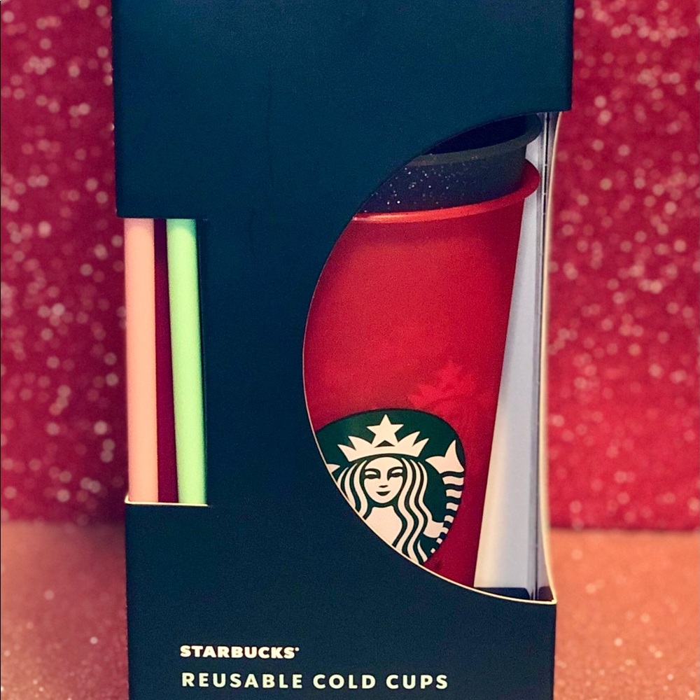 Starbucks Holiday 2020 Glitter Cold Cups
